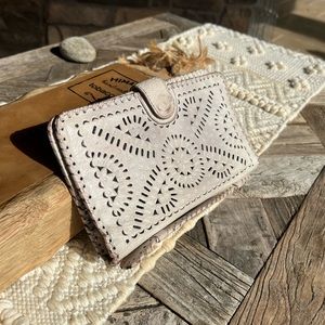 Cleobella Mexicana Wallet In White